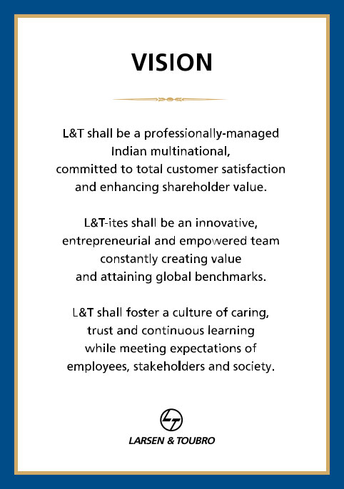 l t company profile larsen & toubro limited (l&t) is a usd 143 billion giant involved in technology, engineering, construction and manufacturing sector it was founded at bombay presidency, british india (1938). l t company profile larsen & toubro limited (l&t) is a usd 143 billion giant involved in technology, engineering, construction and manufacturing sector it was founded at bombay presidency, british india (1938).
