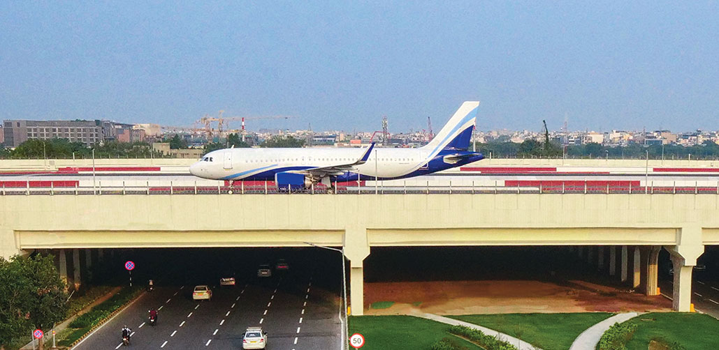 India’s First Cross Taxiway at Delhi International Airport