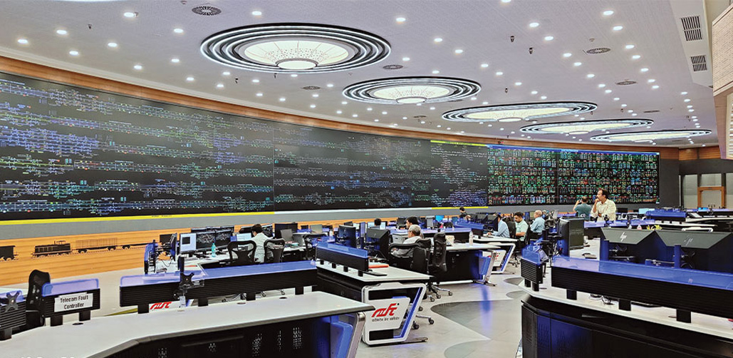 Operational Control Centre (OCC) for Western Dedicated Freight Corridor, Ahmedabad, Gujarat