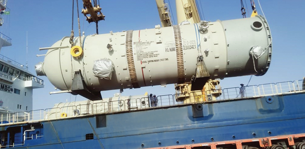 High-pressure Vessel for Oil & Gas Project in KSA
                    