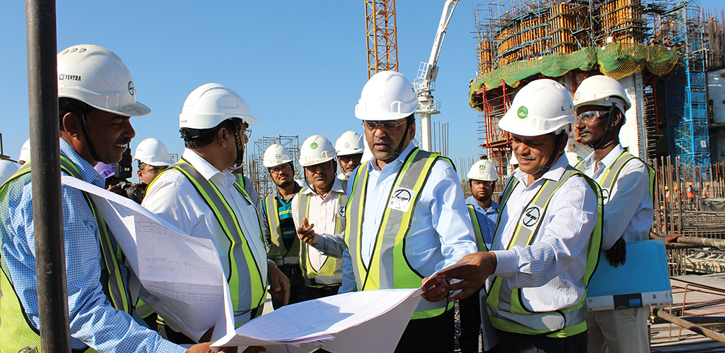 Safety walk-around with L&T’s MD & CEO